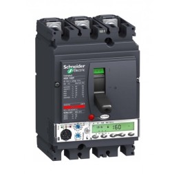 Силовой автомат Schneider Electric Compact NSX 160, Micrologic 5.2 A, 36кА, 3P, 100А