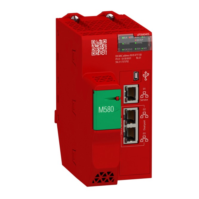 SE Modicon M580-S процессор ПАЗ (SIL3, до 16 RIO), Schneider Electric, , BMEP584040S