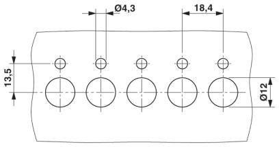 Проходная клемма HDFK 50/Z