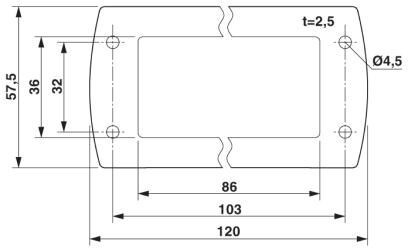 Плоское уплотнение CES-B16-WRG-BK