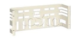 Шасси 19&quot; 2x100 пар б/опор с органайзерами, 4U Legrand (633973)