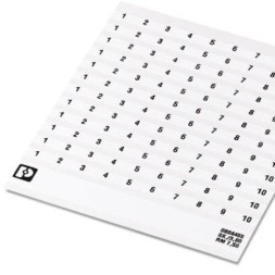 Маркировка для клеммных модулей SK7,5/3,8,FORTL.ZAHLEN 31-40