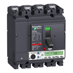 Силовой автомат Schneider Electric Compact NSX 160, Micrologic 5.2 A, 36кА, 4P, 160А