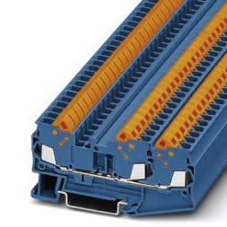 Проходные клеммы QTC 2,5-TWIN BU