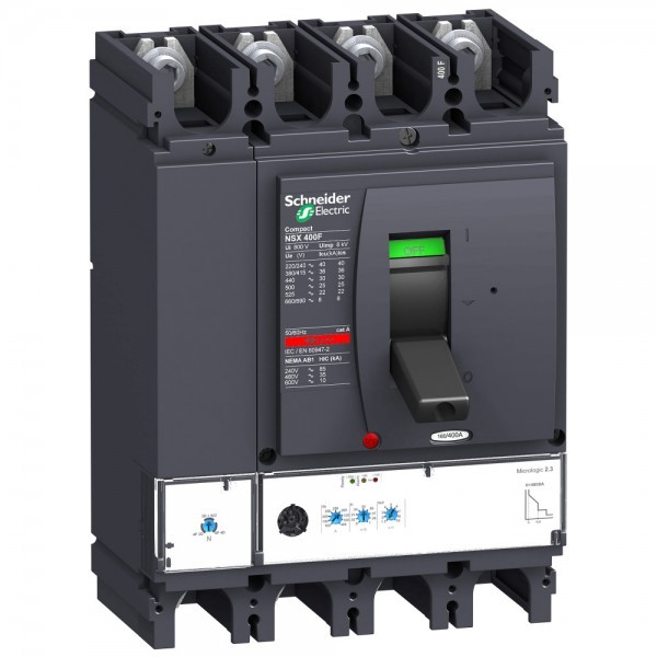 LV432677 SE Compact 400 -- 630 4П4Т АВТОМ. ВЫКЛ. MIC.2.3 400A NSX400F