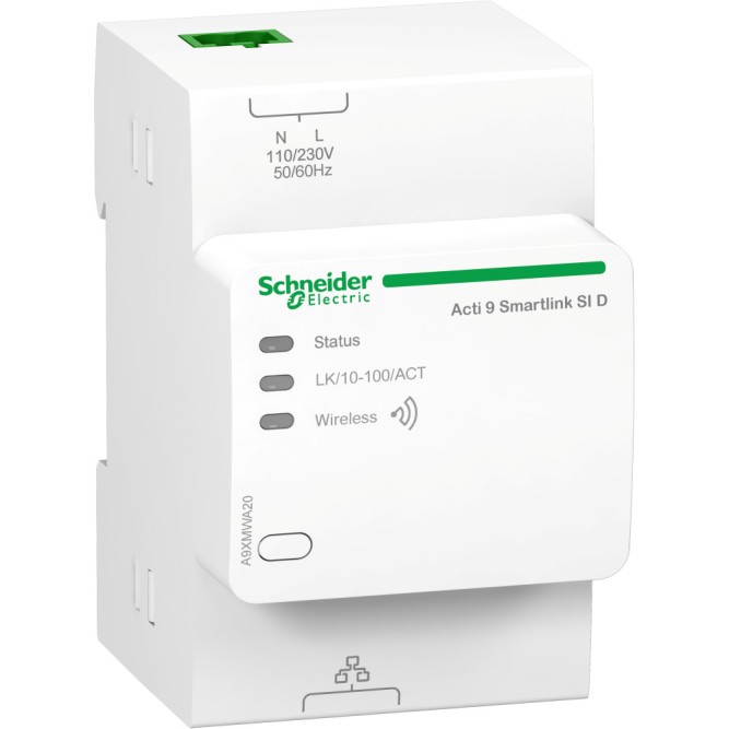 SE Модуль ввода-вывода информации датчиков Acti9 Powertag Smartlink SI D =S=, Schneider Electric, , A9XMWA20