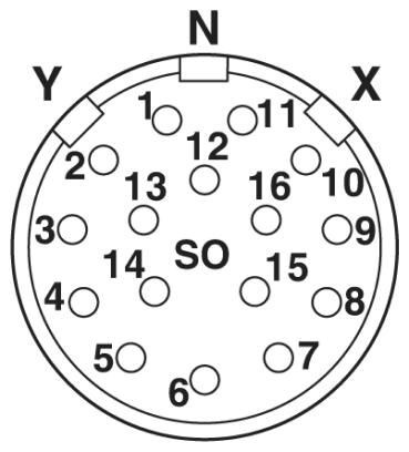 Модуль для контактов RC-16S1N120000