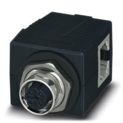 Проходной компонент для электротехнического шкафа CUC-BH-M12D1PBK-A/R4BE