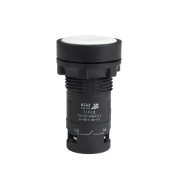 Кнопка OptiSignal Compact D22 C7-P-111 белая 1НО+1НЗ XB7NA15