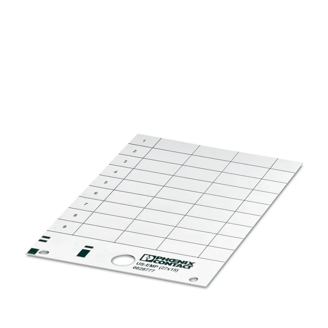 Фиксируемые таблички US-EMP (27X15)