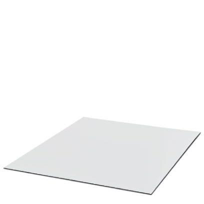 Пластина с гравировкой GPK 610X610X1,5 WH/BK