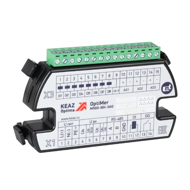 Модуль расширения OptiMer-M500-8DI-3AO