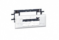 Суппорт Mosaic для DLP кабелей с шириной крышки 85 мм - 4 модулей Legrand (010994)