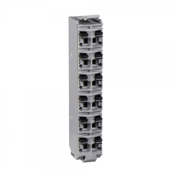 TM5ACTB12PS КЛЕММНЫЕ КОЛОДКИ-12 КОНТАКТОВ-24В= СЕРЫЙ