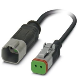 Кабель для датчика / исполнительного элемента SAC-2P-DTMS/ 0,6-PUR/DTFS