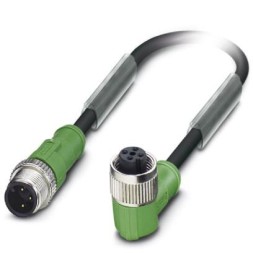 Кабель для датчика / исполнительного элемента SAC-3P-M12MS/ 1,5-PUR/M12FR B