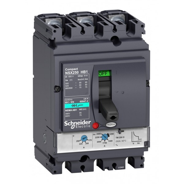 Силовой автомат Schneider Electric Compact NSX, 85кА, 3P, 40А