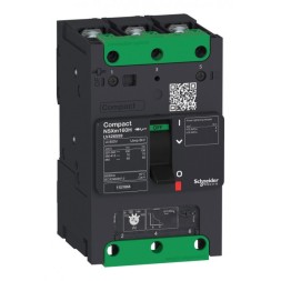 Силовой автомат Schneider Electric Compact NSXm, 70кА, 3P, 80А
