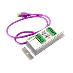 SE Разветвитель сети CANopen RJ45-2 пруж. клеммы (TCSCTN026M16M), Schneider Electric, , TCSCTN026M16M