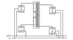 Модуль ввода-вывода AXL SE DI16/1