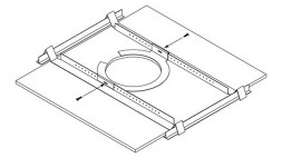 Направляющая для монтажа, цена за пару (2 штв упаковке) LM1-TB