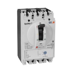 Выключатель автоматический для защиты двигателя OptiMat T160H M-M 160A 3P