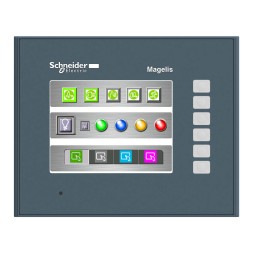 SE Magelis Сенсорный цветной терминал 3,5&quot; 320х240 TFT 6 кн.,RJ45 RS232/485 SUB-D 64Мб/128кБ, Schneider Electric, , HMIGTO1300