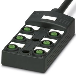 Коробка датчика и исполнительного элемента SACB-6/12- 5,0PUR SCO P