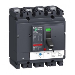 Силовой автомат Schneider Electric Compact NSX 160, TM, 25кА, 4P, 100А