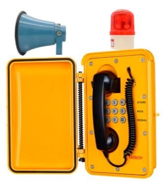 IP-всепогодный промышленный телефон с громкоговорителем KNTECH KNSP-08-LD23 IP