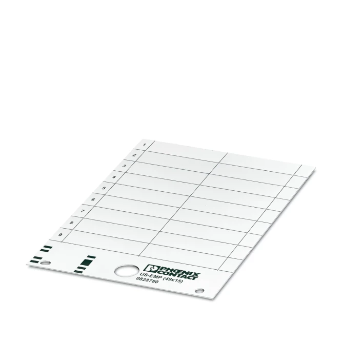 Фиксируемые таблички US-EMP (49X15)