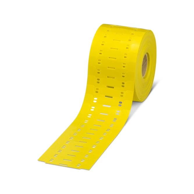 Маркер для кабелей WMTB HF (40X12)R YE CUS