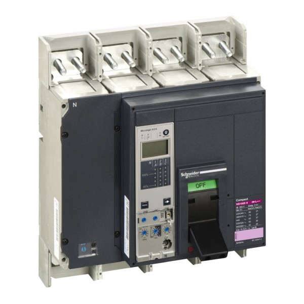 Силовой автомат Schneider Electric Compact NS 1600, Micrologic 5.0 A, 70кА, 4P, 1600А