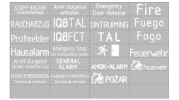 Универсальная наклейка 704961 Esser