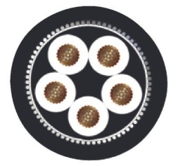 Кабель для датчика / исполнительного элемента SAC-5P-MS/ 2,0-28R/FS SCO RAIL