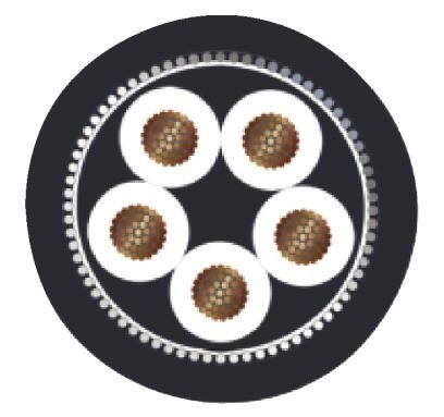 Кабель для датчика / исполнительного элемента SAC-5P-MS/ 2,0-28R/FS SCO RAIL