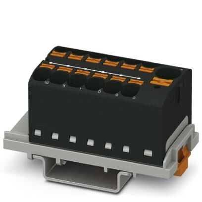 Распределительный блок PTFIX 10/12X4-NS35 BK