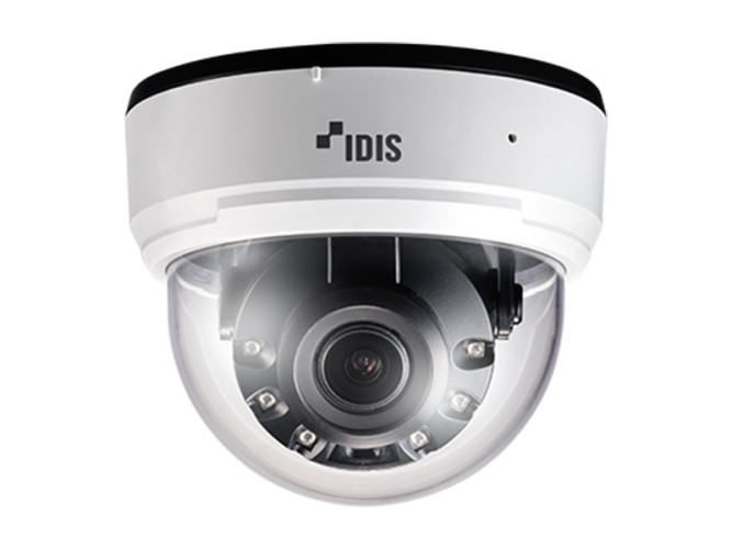 5-мегапиксельная купольная IP-видеокамера с поддержкой кодека H.265, Smart Failover до 512Гб, ИК-подсветкой и видеоаналитикой IDLA