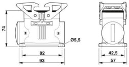 Корпус HC-STA-B10-SHWD-2SSM32-ELC-AL