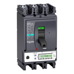 Силовой автомат Schneider Electric Compact NSX 630, Micrologic 6.3 E, 75кА, 3P, 630А