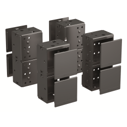 Комплект угловых элементов с пластиковыми заглушками, В =200 мм, 1 кмп =4 шт.