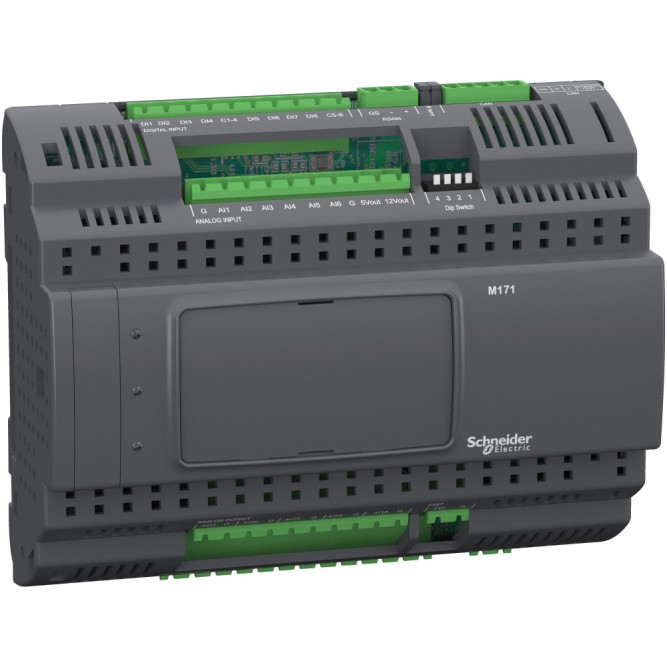 SE Производ. ПЛК М171,без дисплея, 27I/O, Modbus, Schneider Electric, , TM171PBM27R
