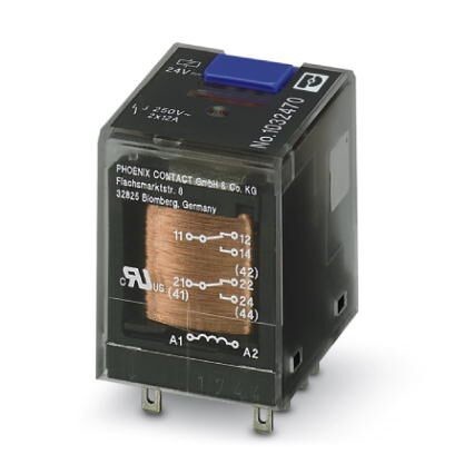 Одиночное реле REL-IR-BL- 24DC/2X21