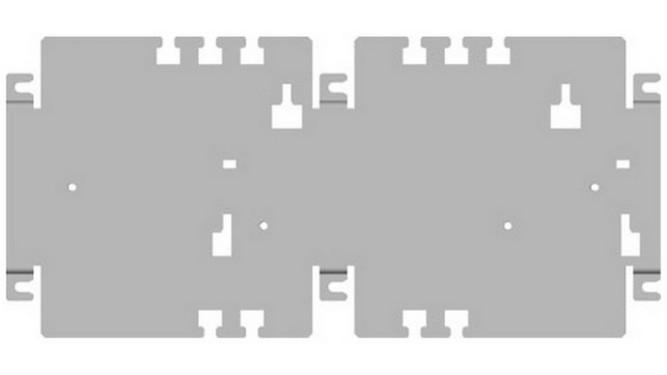 Пластина для монтажной рамы HMP 0003 A Bosch