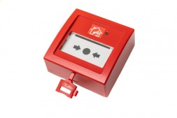 Извещатель пожарный ручной адресный ИП 535-25А (из состава системы «Лидер»)