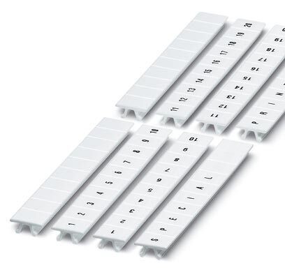 Маркировка для клеммных модулей ZB 7,62,LGS,FORTL.ZAHLEN 91-10