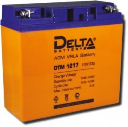 АКБ 12 - 17 Delta DTM 1217