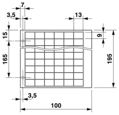 Гравировочный материал GPE 13X 9 WH