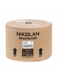 LAN F/FTP 4x2x23AWG кат.6 внутренний (305 м) NIKOMAX (NKL 9340A-IY)