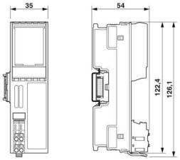 Модуль расширения AXC F XT ETH 1TX